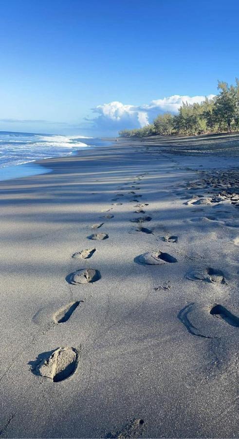圣勒Location Saisonniere Meublee F2 St Leu Face Ocean A 1 Min Plage公寓 外观 照片